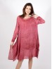 Layered Soild Long Shift Dress